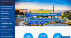 Desktop Screenshot of opticalexpress.hr